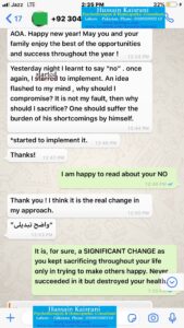 Improving Confidence and Bringing Positive Changes in Approaches – Homeopathic Treatment – Feedback