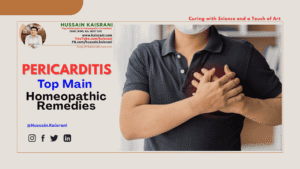 PERICARDITIS Top main homeopathic remedies