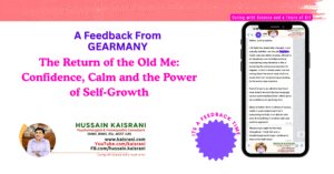 Confidence, Calm and the Power of Self-Growth – Feedback from Germany